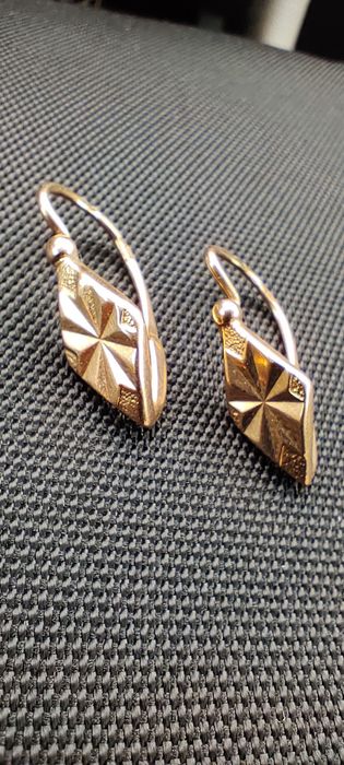 Серьги золотые 583 проба (4 грамма)