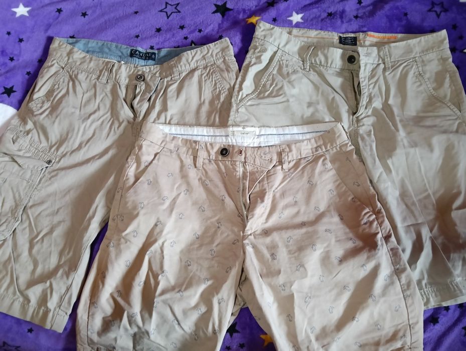 3 perechi pantaloni scurți, mărimea 32.