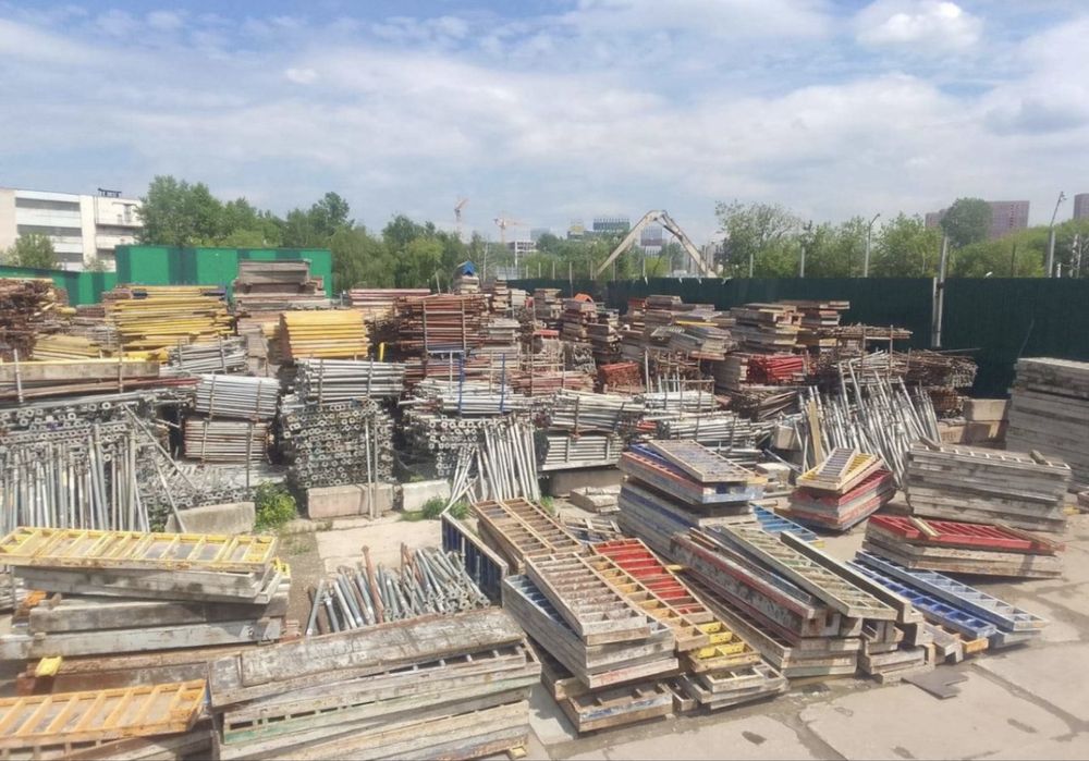 Опалубка в идельном состояний