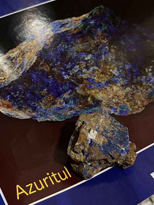 Colecția Comorile Pământului reviste + pietre