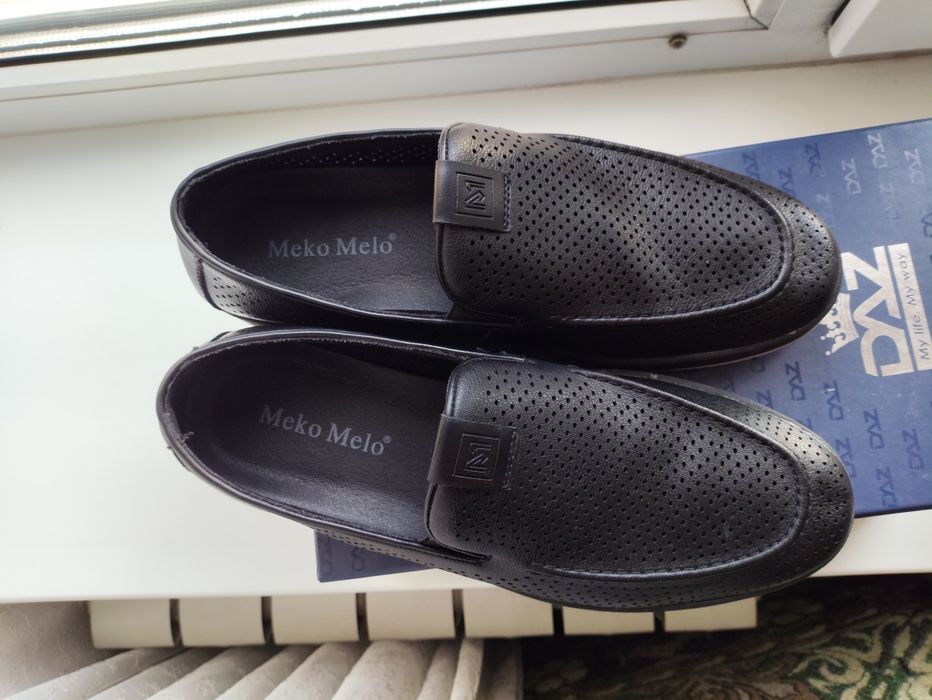 Туфли мужские кожаные