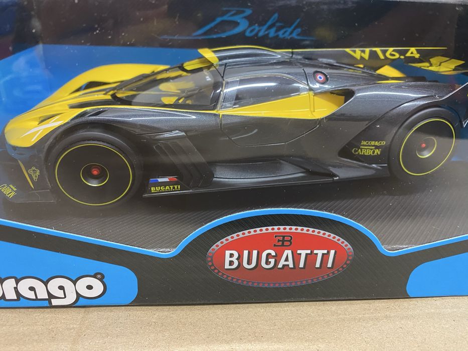 BBURAGO BUGATTI BOLIDE  w16.4 2020 machetă auto scara 1:18