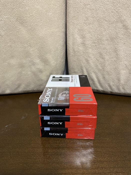 3 Casete Sony Sigilate