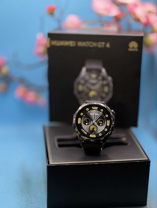Мъжки смарт часовник Huawei Watch GT 4, 46 мм, Black