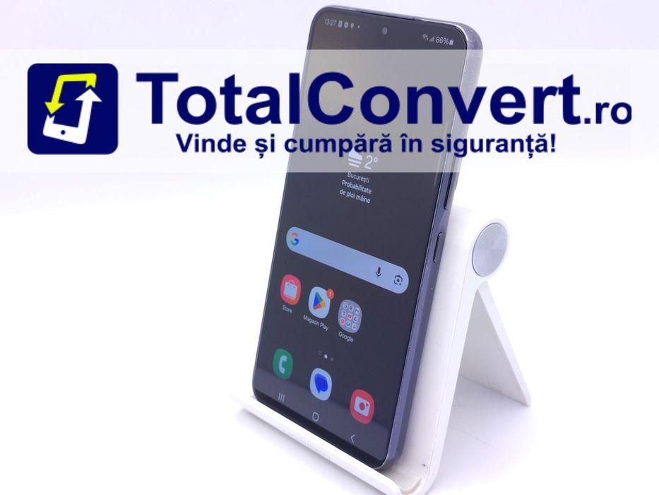 Samsung S22 5G 128GB Phantom Black 8GB, Garantie 24 luni | #D90573