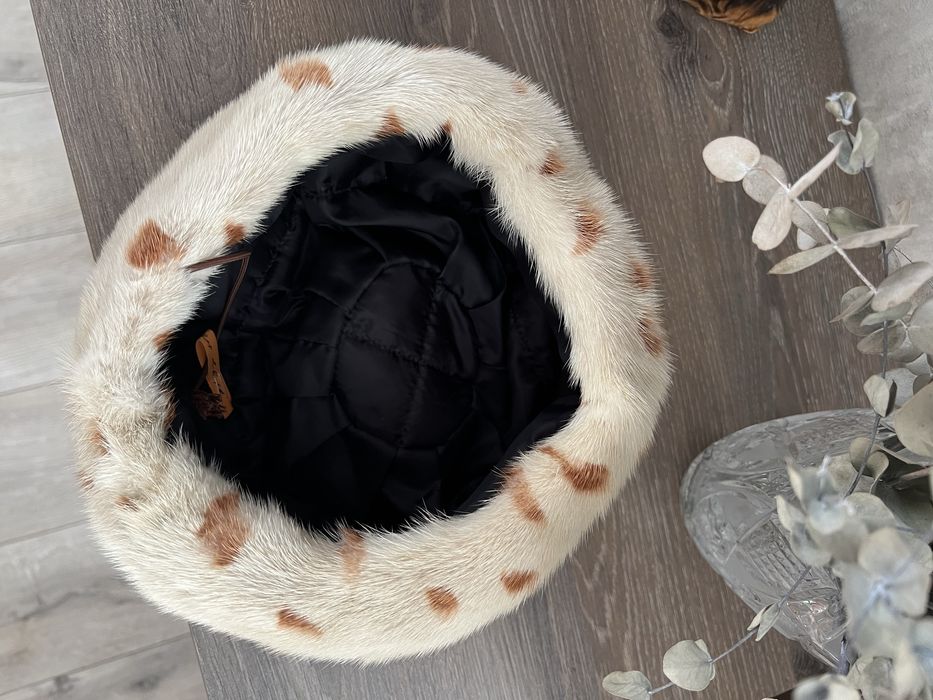 Норковый берет