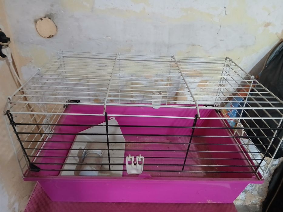 Продавам две клетки за морско свинче