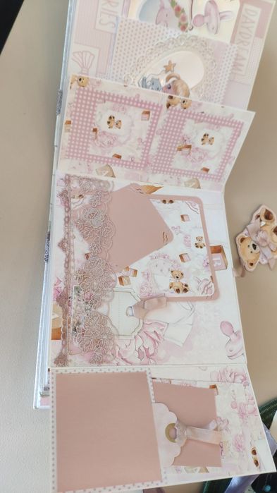 Ръчно изработен детски бебешки албум за снимки