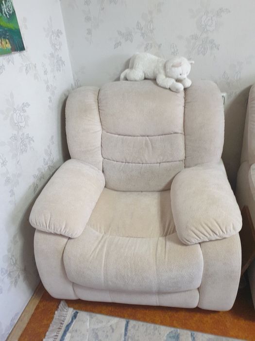 Мягкий уголок, велюр, б/у