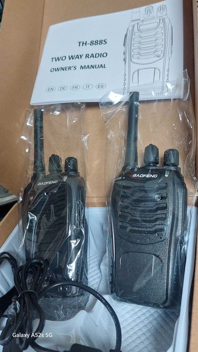 Doua Statii radio Baofeng 888s