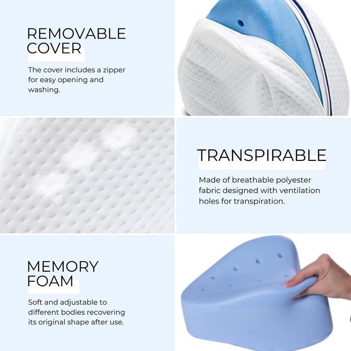 Ергономична възглавница за м/у краката , за бременни