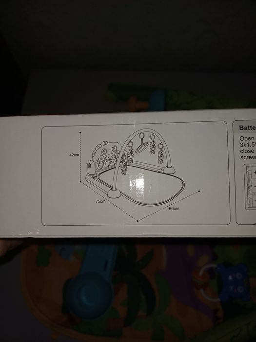 Коврик детский развивающий