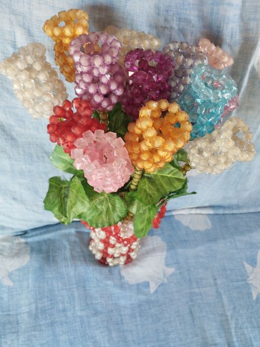 Тюльпаны из бусин