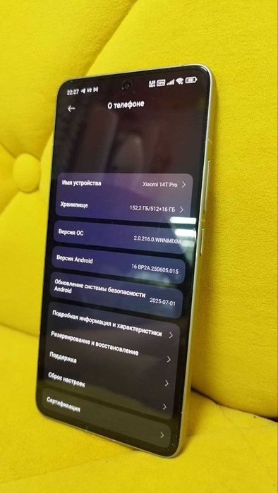 Xiaomi 14T pro 16/512