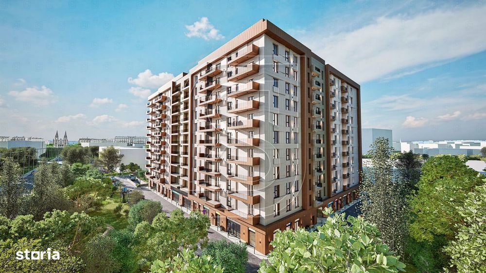 Apartament in ansamblu rezidential GREEN-3 camere+balcon, Metalurgiei