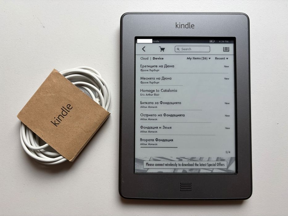 Amazon Kindle Touch D01200