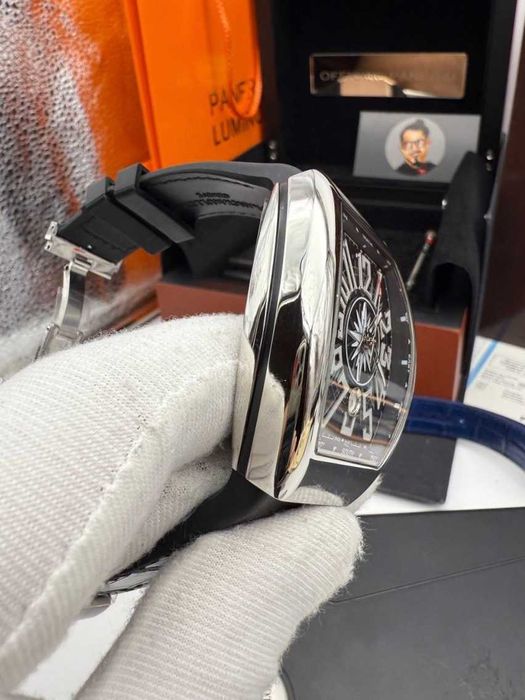 franck muller vanguard сребристо-черен