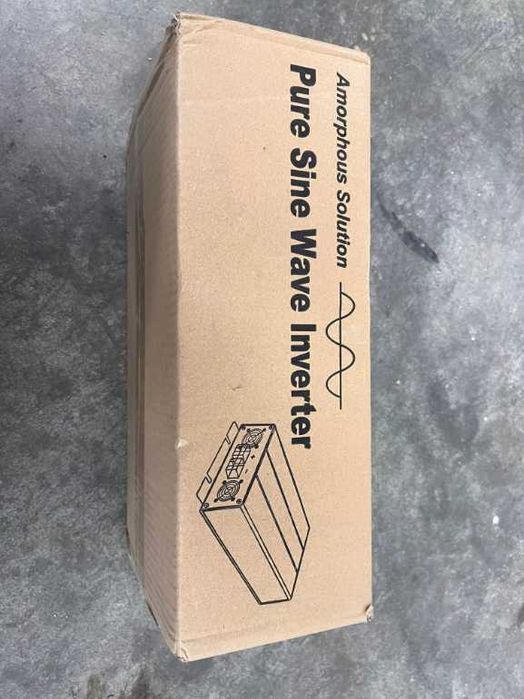 Инвертор чиста синусоида с LCD екран 5000W DC 12/24v към AC220v-50Hz