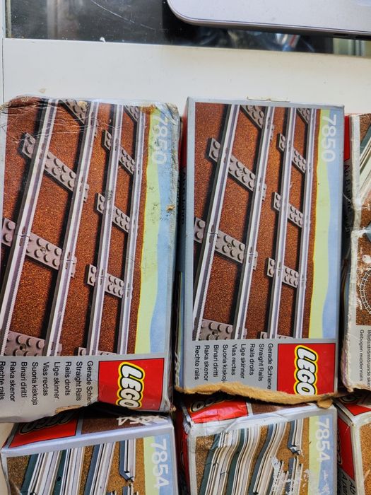 Лего релси влак 12 v lego 7850 7851