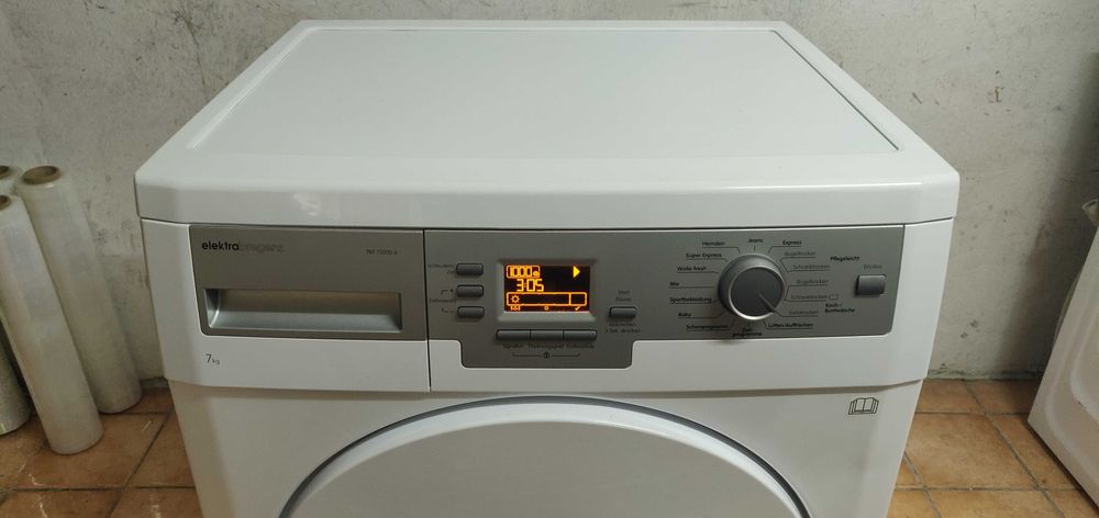 Uscator de rufe / haine ElectraBergenz de 7 kg cu pompa