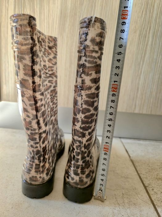 Cizme de cauciuc, leopard