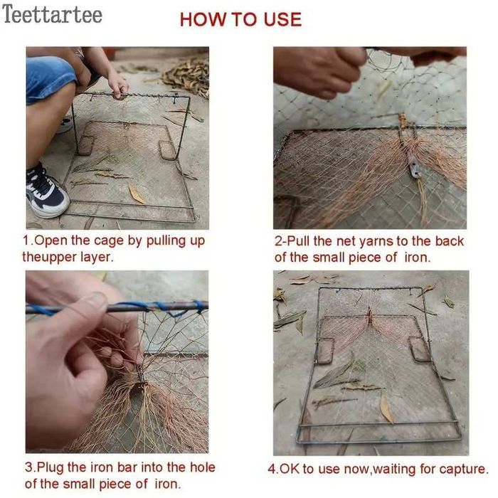 Универсальная автоматическая ловушка для охоты на  птиц