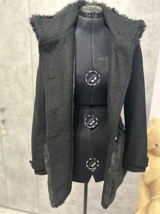 Palton cu model îmblănit