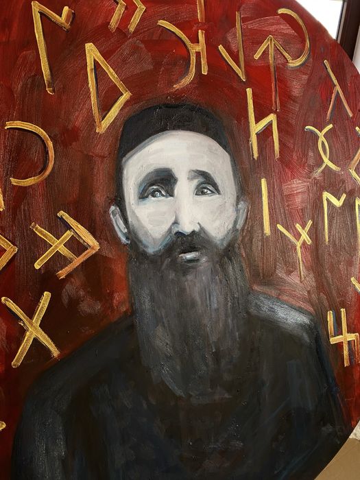 Портрет маслом картина