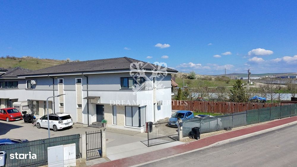 Casa tip duplex, 4 camere, 3 bai, teren 273 mp, Apahida-Sub Coasta