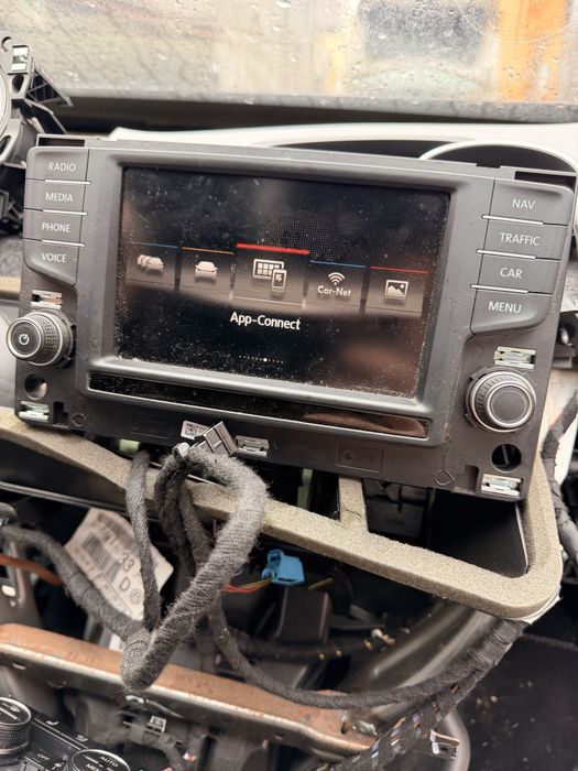 Navigatie Mib 2 std 2 ZR unitate torpedou display VW golf 7 passat b8