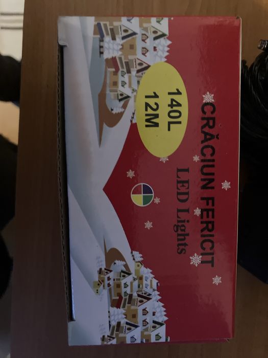 Instalatie craciun 140 led 12 m