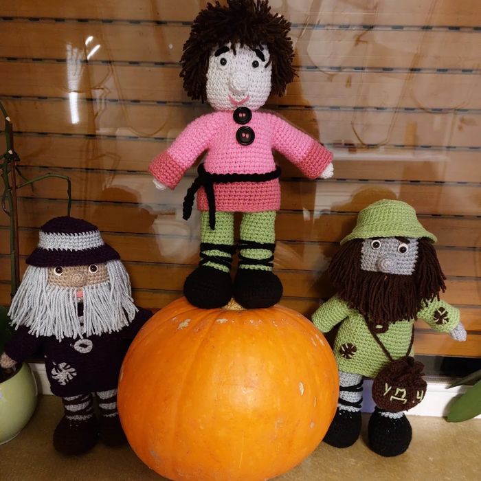 Вязанные  игрушки