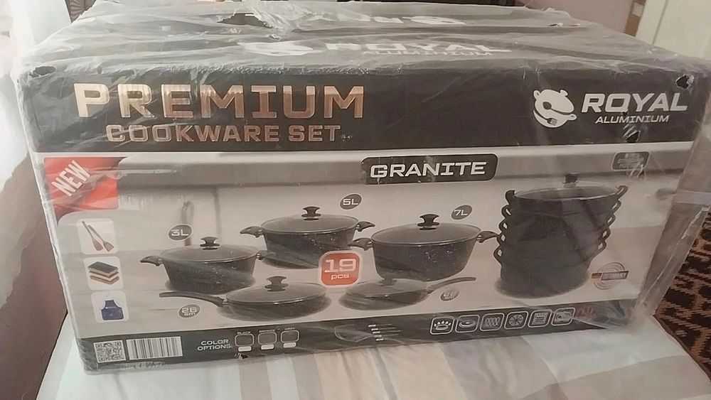 Yangi Kukmara qozonlari Granit Germayina mahsuloti qadog‘i ochilmagan