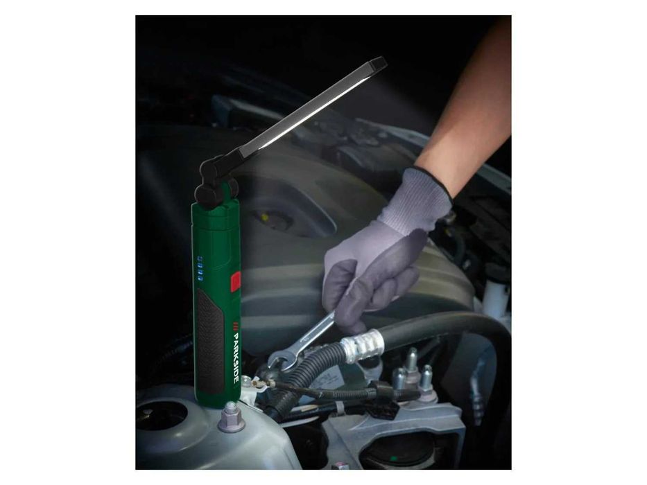 Parkside работна лампа PAML 2000 A1,със сменяеми глави