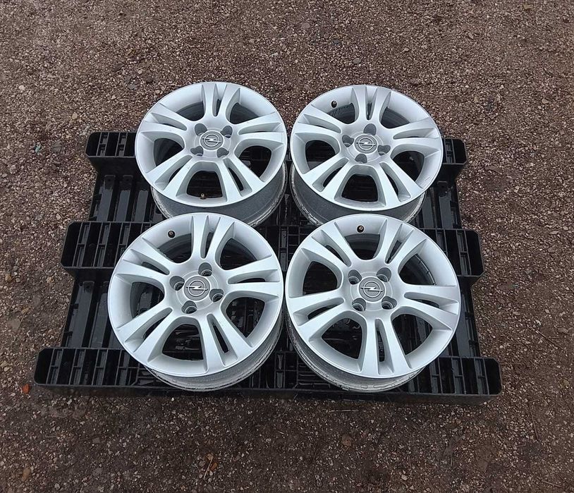4бр.Оригинални алуминиеви джанти 15цола 4x100 за Opel Corsa D,E,Aveo