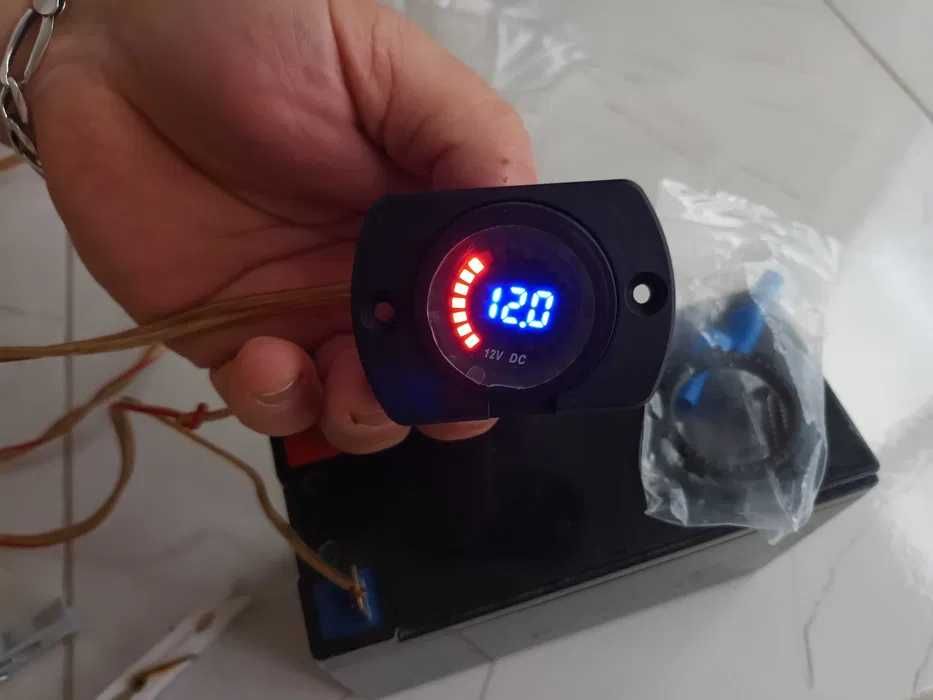 Дигитален волтметър водоустойчив НОВ, 4 модела