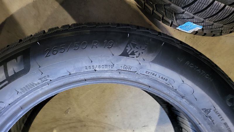 265/50/19 MICHELIN 3бр Run Flat