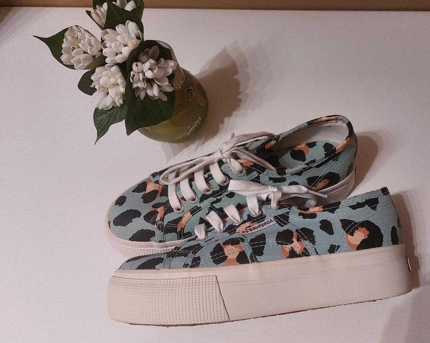 Teniși damă Superga nr 37 ( 23,3 cm interior )
