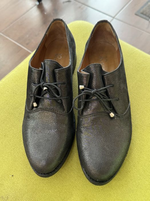 Женски,кожени обувки 39 номер