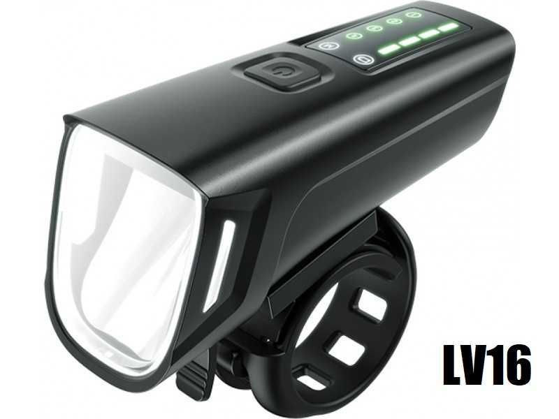 НОВИ ФАР Светлина за колело Преден VOXOM Rechargeable презарездащ