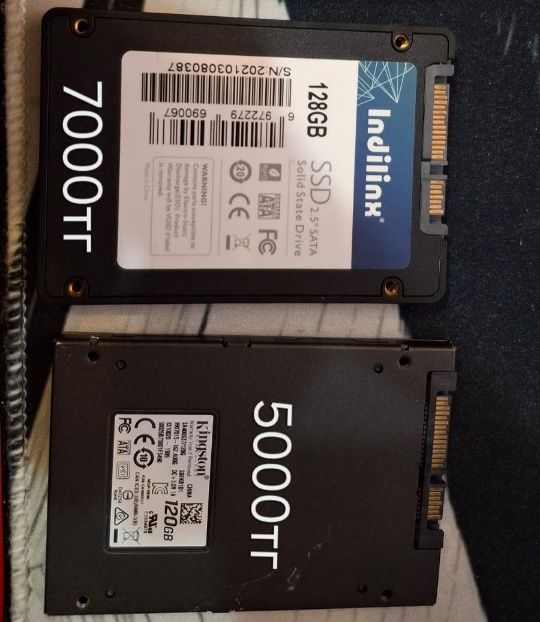 Продам SSD диски на 120GB и 128GB