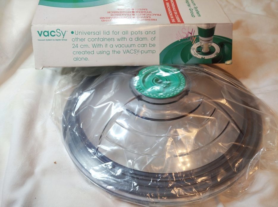 Цептер. Универсален вакуум капак LEXI за линията VacSy, 24 sm