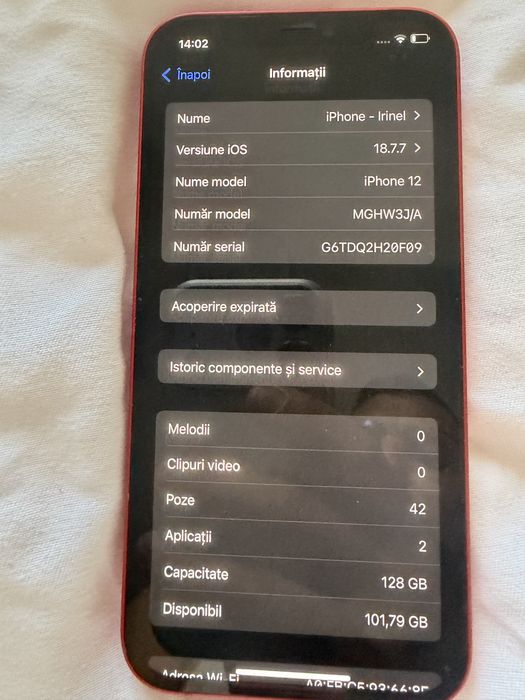 ‼️Iphone 12 de 128 giga, 100% sanatate bateria