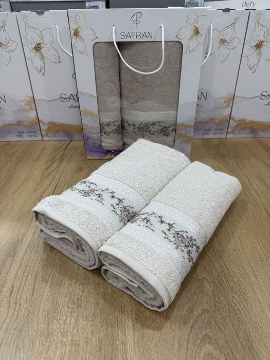 Полотенце комплект в подарочной коробке