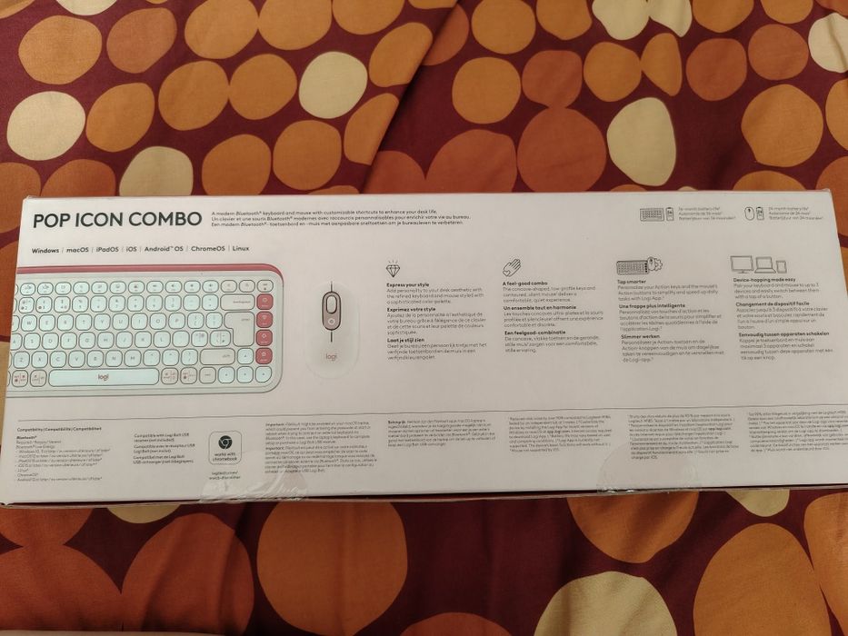 Tastatura+mouse Logitech
