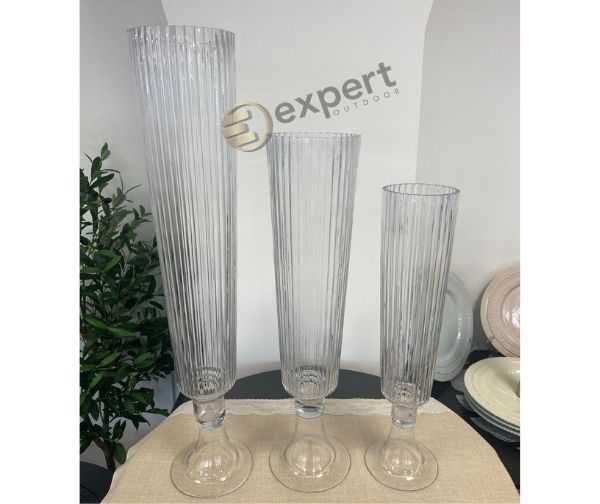 Vaza din sticla Lilly/Infinity, evenimente/HoReCa
