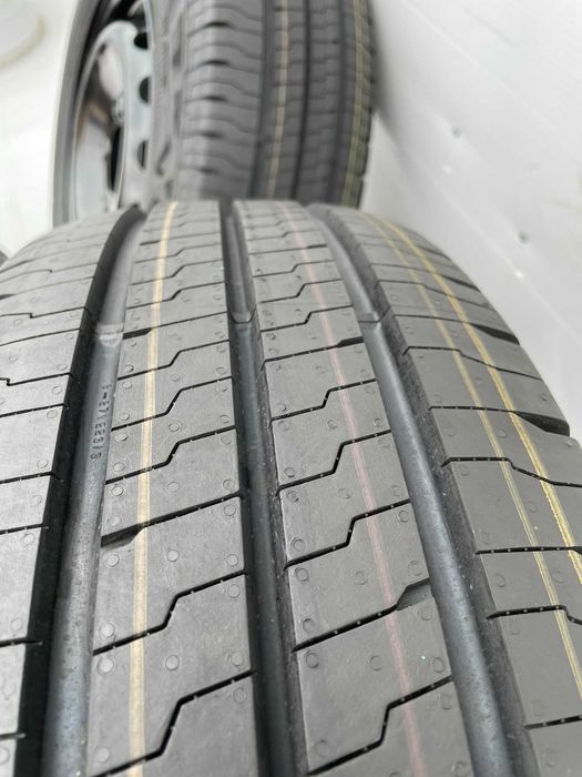Set jante cu anvelope noi vara 205 75 r16c Continental Renault Master
