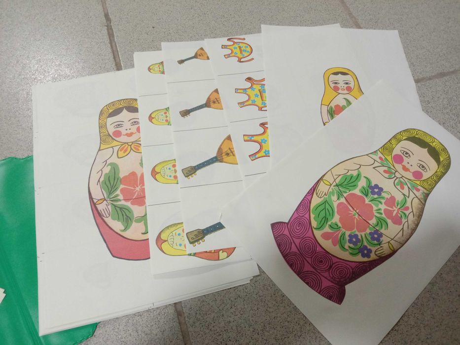 Игра для детей дошкольного возраста Матрёшки