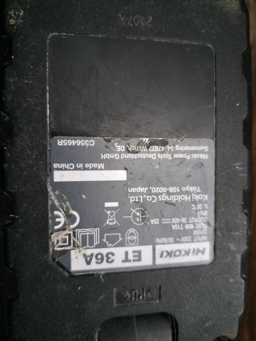 Adaptat hikoki 36 volți defect
