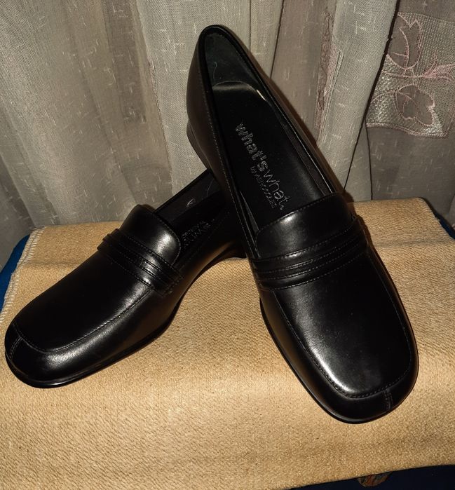 Лоферы туфли бренд What's What, США р.36